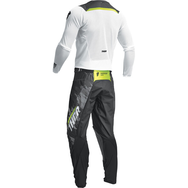 Thor Motocross - Maillot Pulse Air Cameo Blanc / Noir
