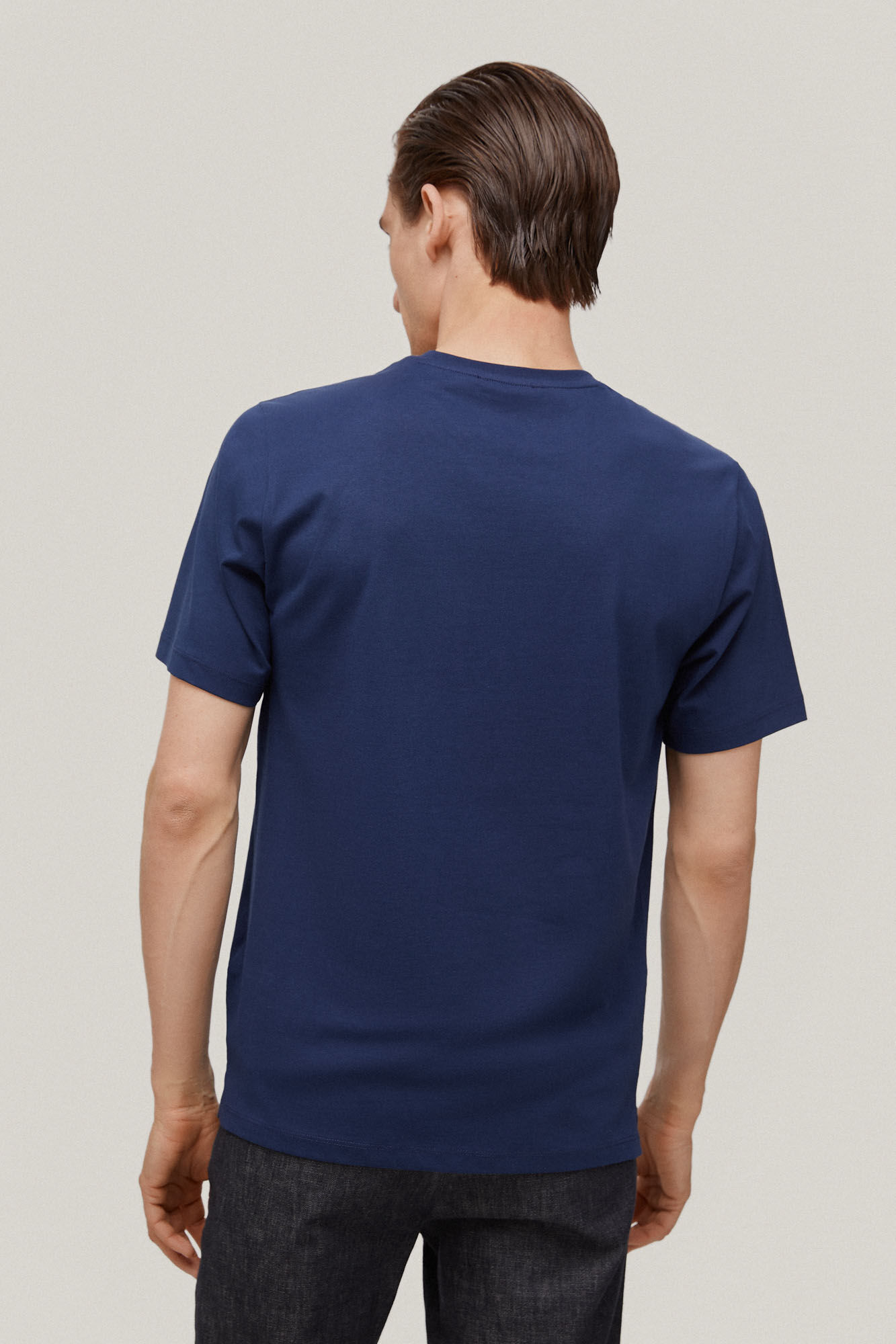 Camiseta com logo de fantasia - Azul
