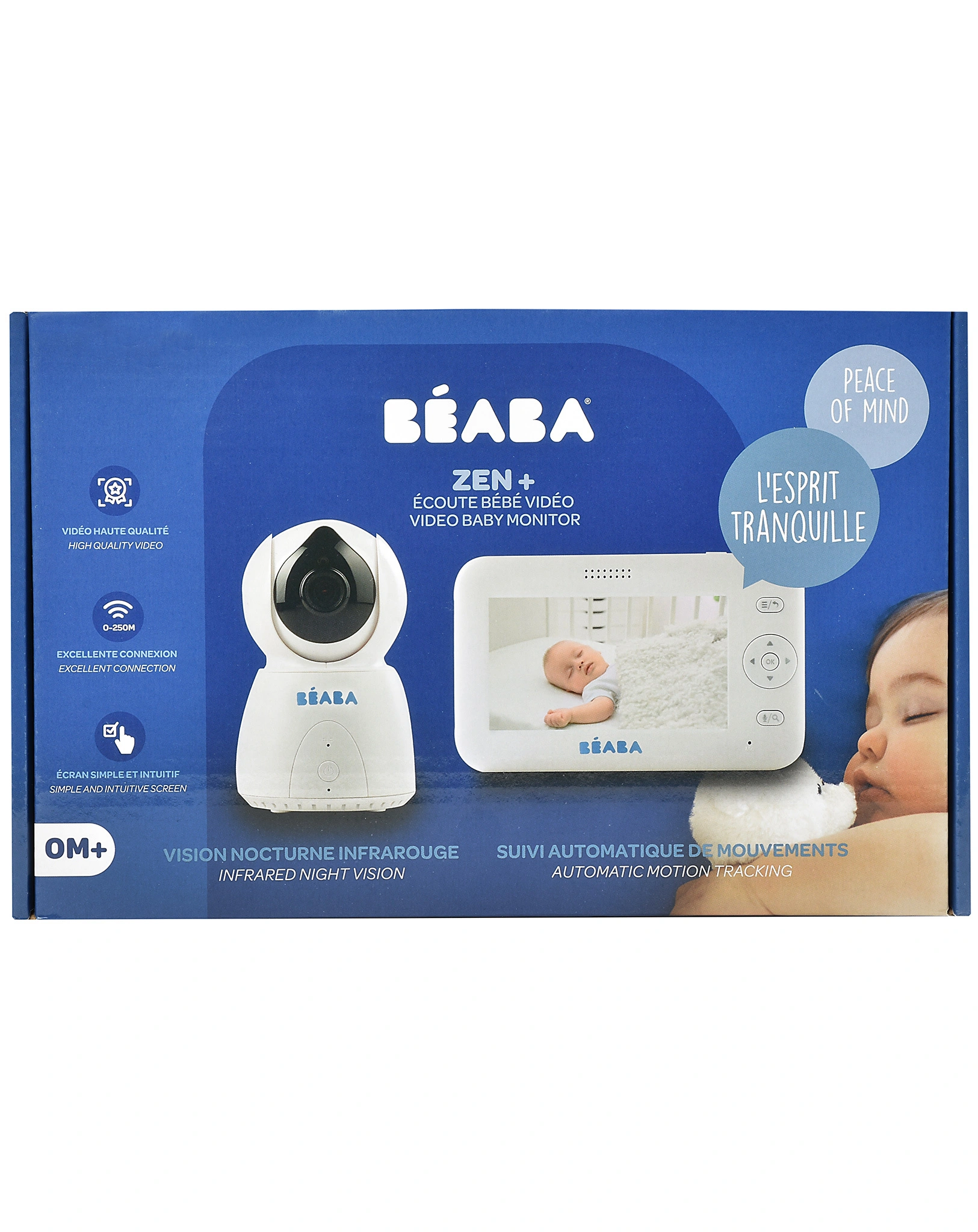Babymonitor VIDEO ZEN + in weiß