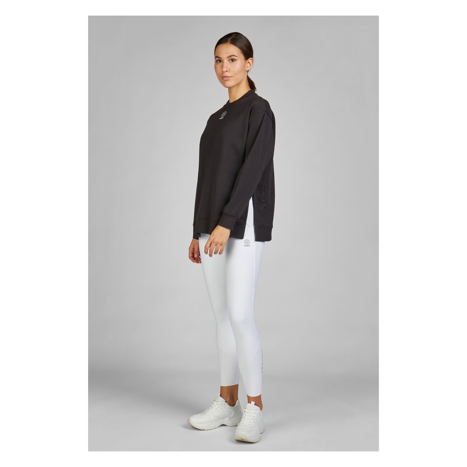 ESKADRON Dynamic Sweatshirt Oversized  - black