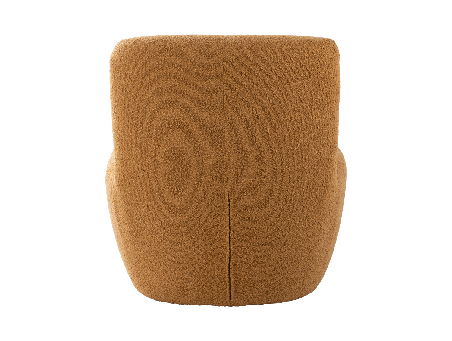 Chair Ada bouclé ochre yellow