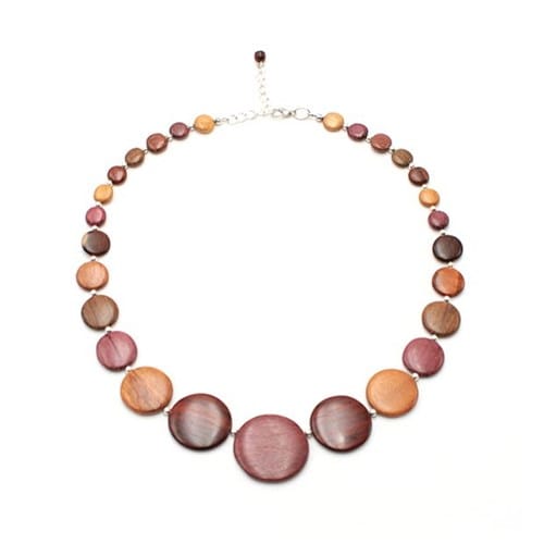 Collier  bois multicolore gammia