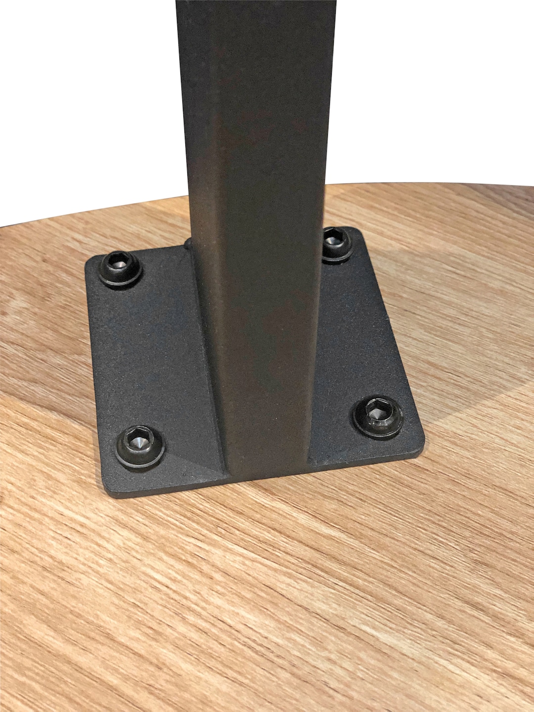 Beistelltisch 50 x 46 cm braun/schwarz