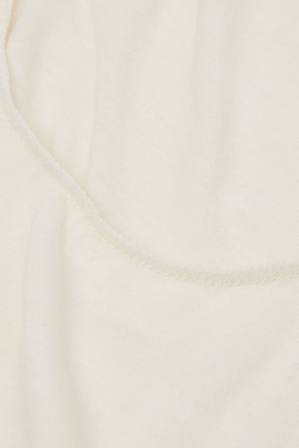 Blusa ultraleve de ombros largos em modal e cashmere