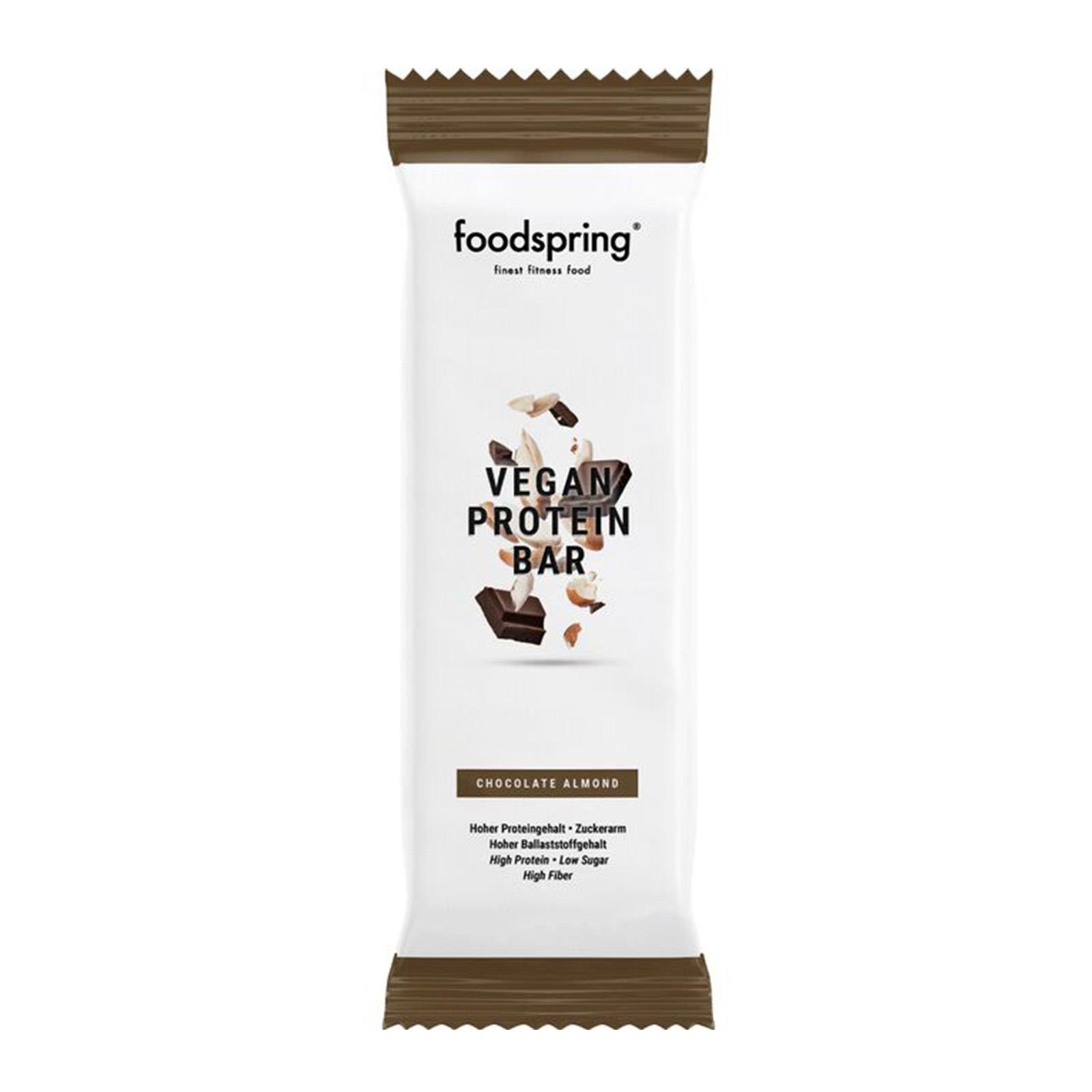 Foodspring Vegan Bar Chocolate Almond