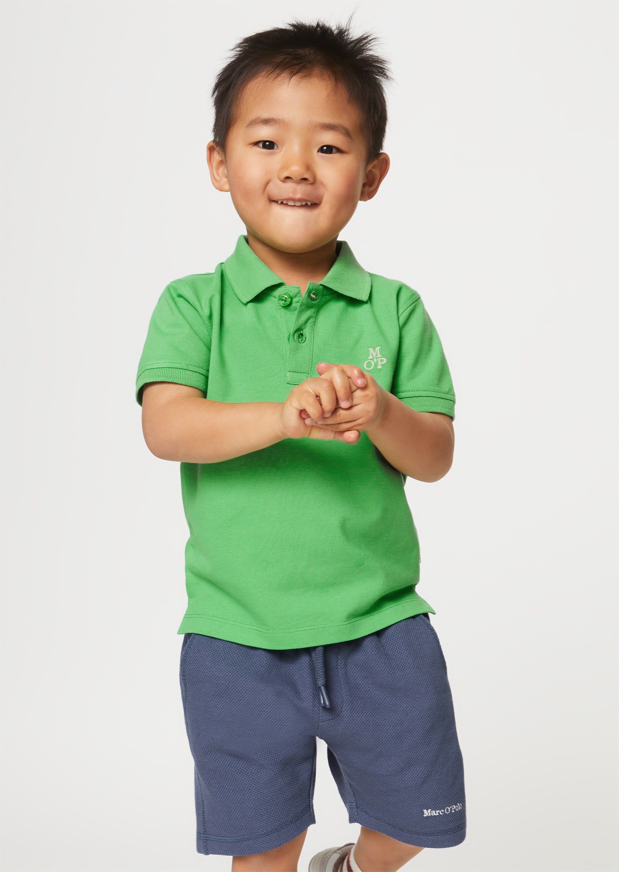 KIDS-BOYS Poloshirt aus Bio-Baumwoll-Piqué