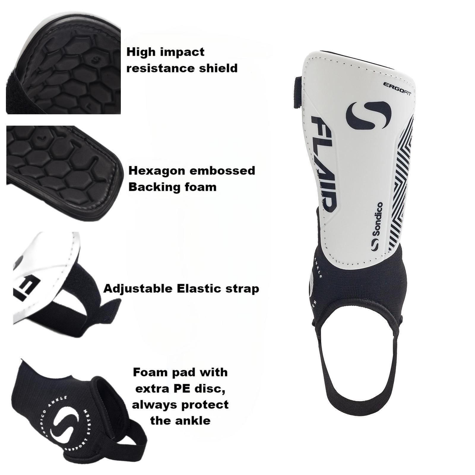 Sondico Flair Ankle Comfort Shinguards
