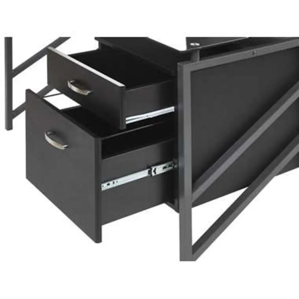 MORITON - Bureau - Zwart - MDF