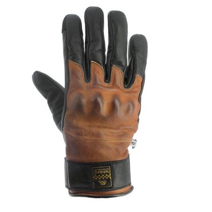 Gants Helstons GLORY - Marron / Noir