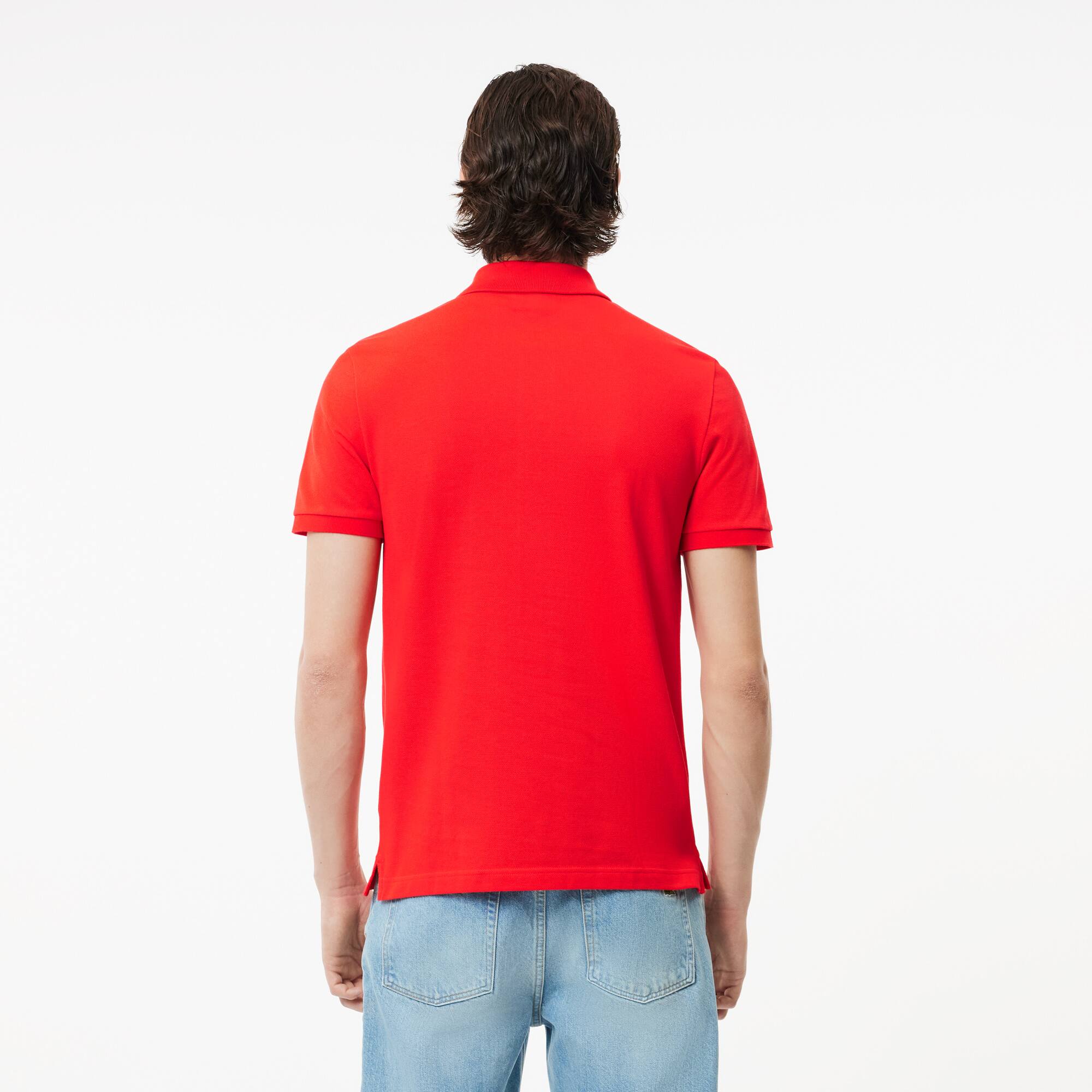 Original L.12.12 Poloshirt aus Petit Piqué Kurze Ärmel - Rot - Lacoste - Herren
