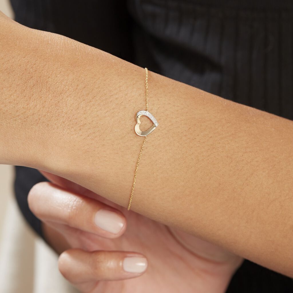 Bracelet Or Jaune Rosalynne Diamant