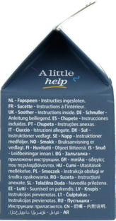 Difrax Natural 12  Maanden Blackberry Fopspeen 1ST