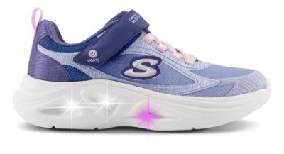 Skechers S-Lights Sola Glow 2.0 Dazzle Steps Sneakers Blå 303729L