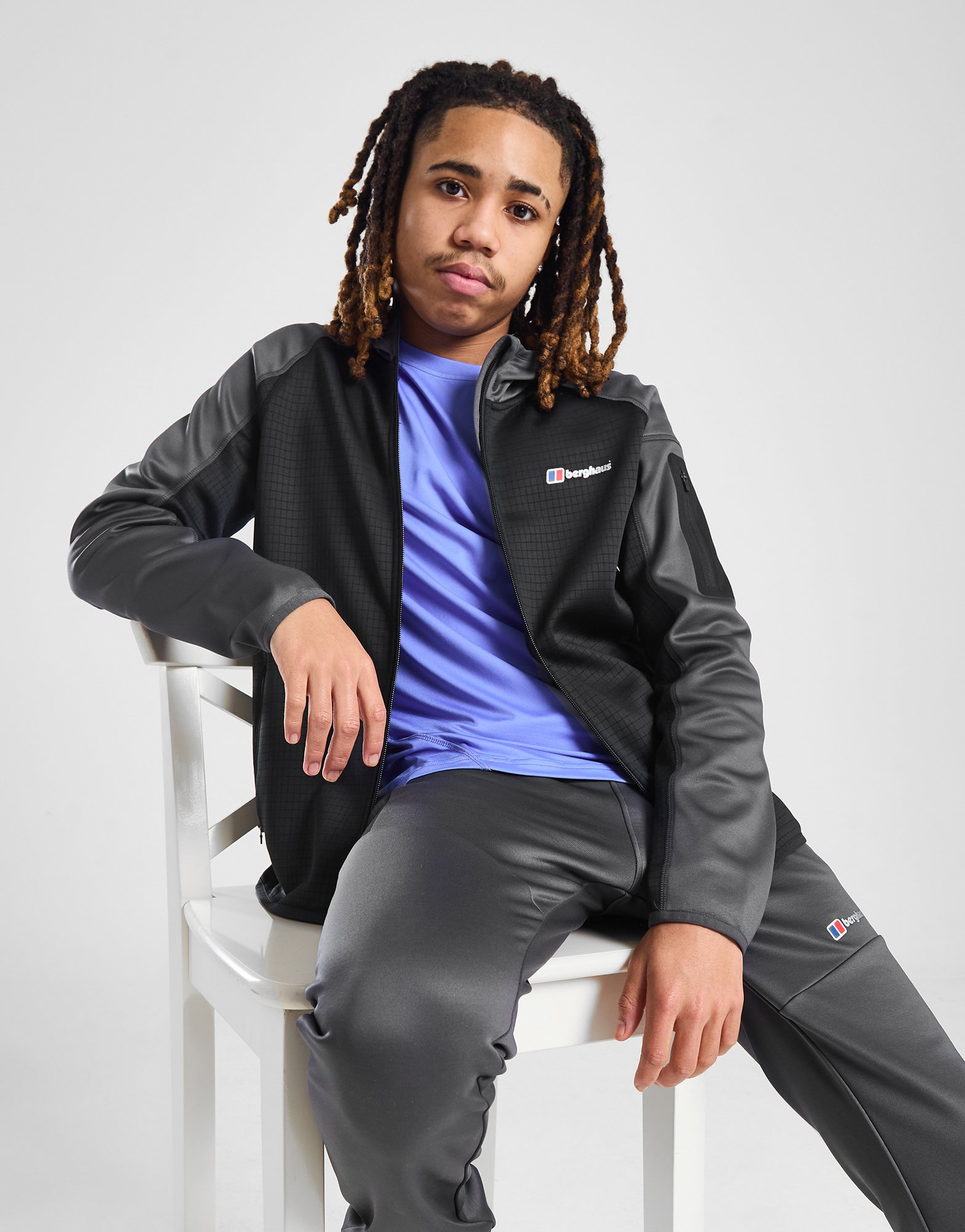Berghaus Sweat à Capuche Zippé Junior