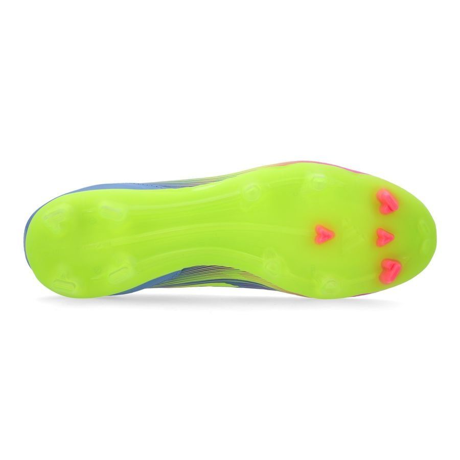 adidas F50 League Laceless FG/AG Celestial Victory - Blue Fusion/Lucid Lemon/Lucid Pink