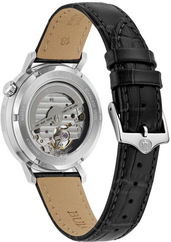 Bulova - 96A317 - Polshorloge - Zilver - Automatisch - Heren