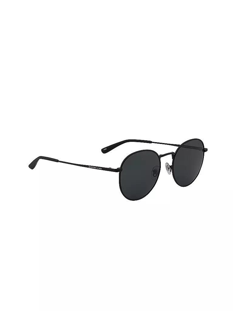 KAPTEN & SON Sonnenbrille LONDON LARGE SUMMERNIGHT schwarz