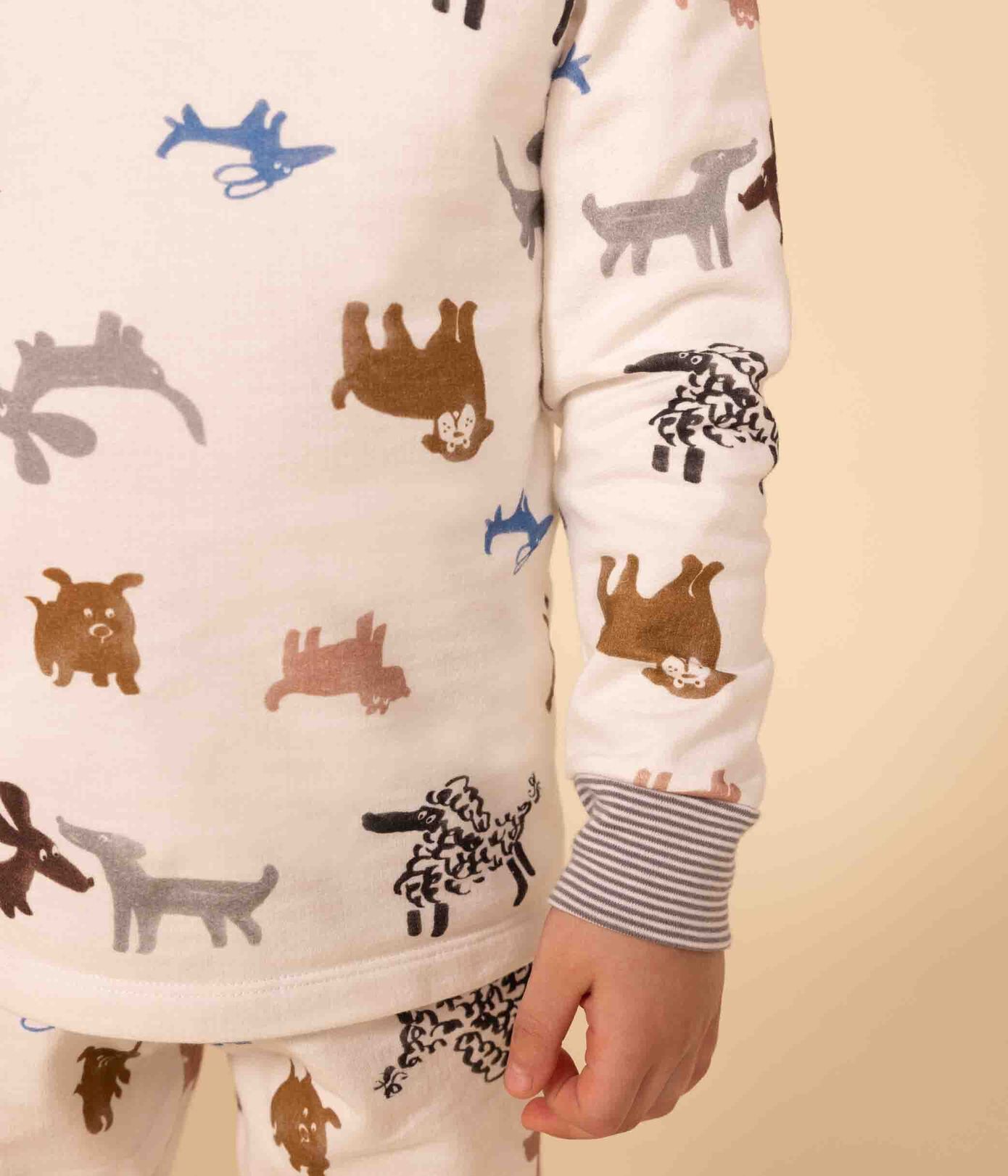 Pyjama déguisement chien petite fille/petit garçon en molleton