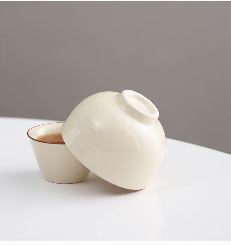 Nommon - Set van 3: Reiskeramiek Theepot + Drinkbeker