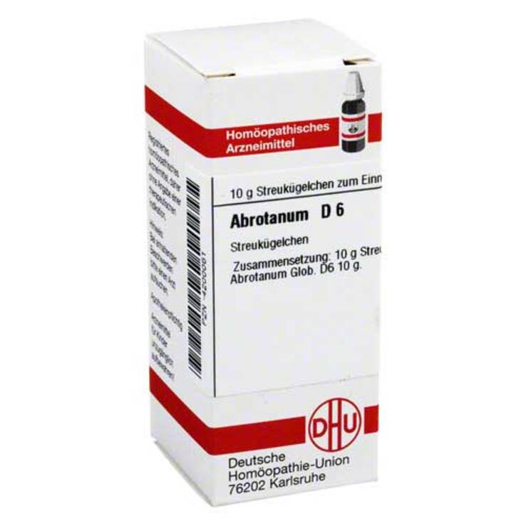 DHU Abrotanum D 6 Globuli, 10 g