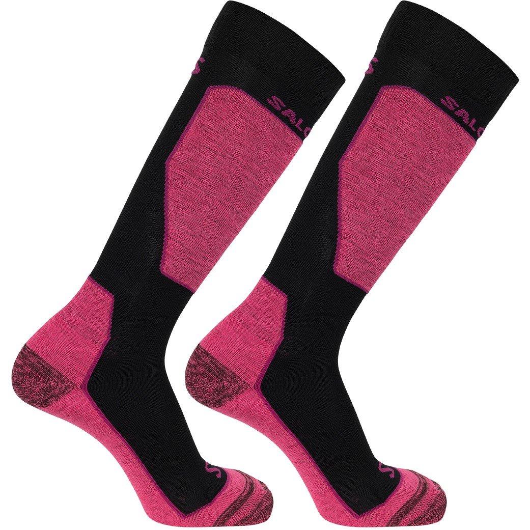 Salomon 2 Pack Ski Socks Womens