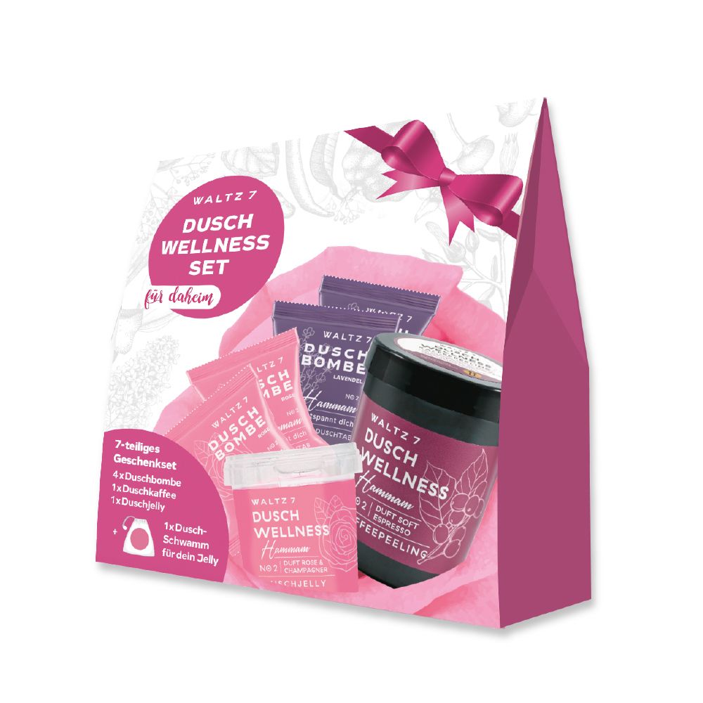 WALTZ 7 Geschenkset für 7 Tage Wellness daheim