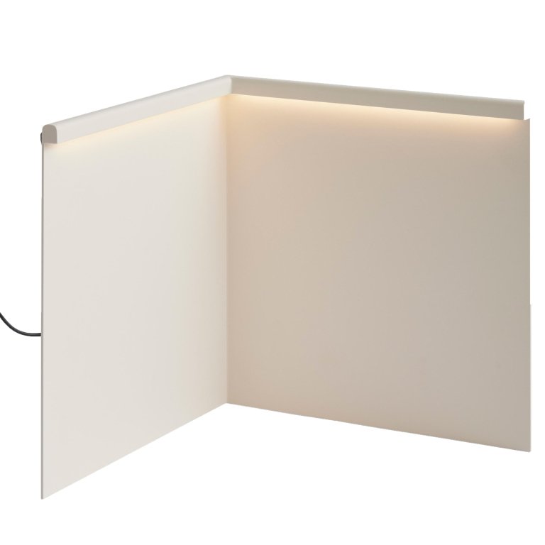 Hay LBM Corner tafellamp LED Cream White