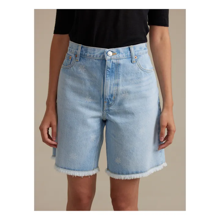 Bellerose Bermuda Pym Coton Bio - Collection Femme | Bleu