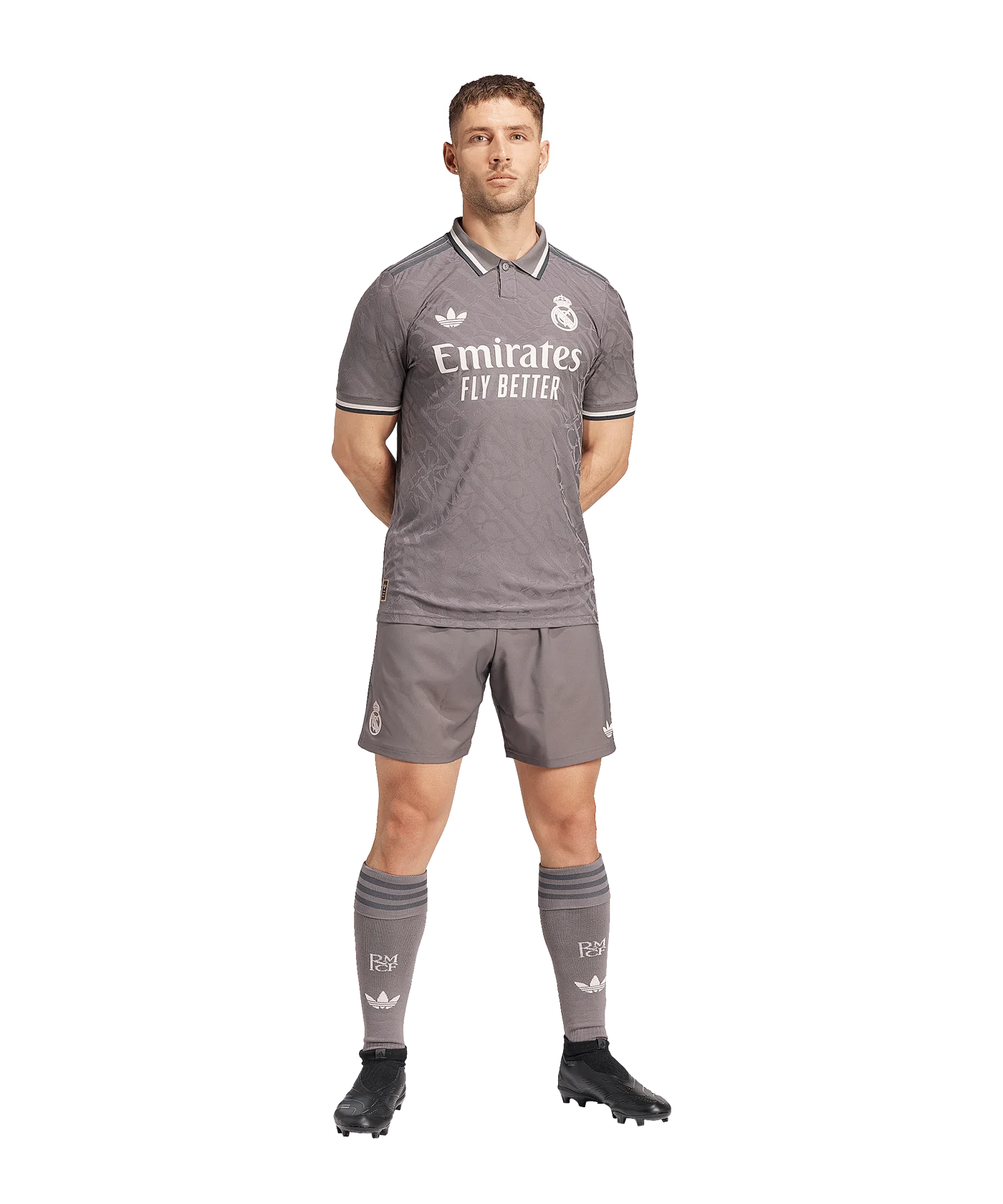 adidas Originals Real Madrid Auth. Trikot 3rd 2024/2025 Braun
