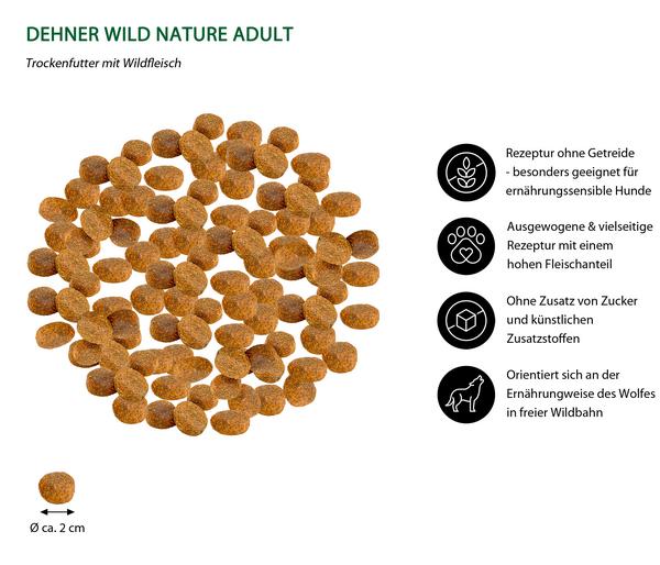 Dehner Wild Nature Trockenfutter für Hunde