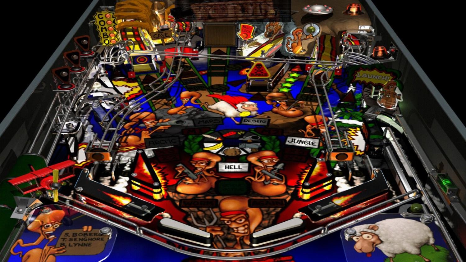 Worms Pinball- PC