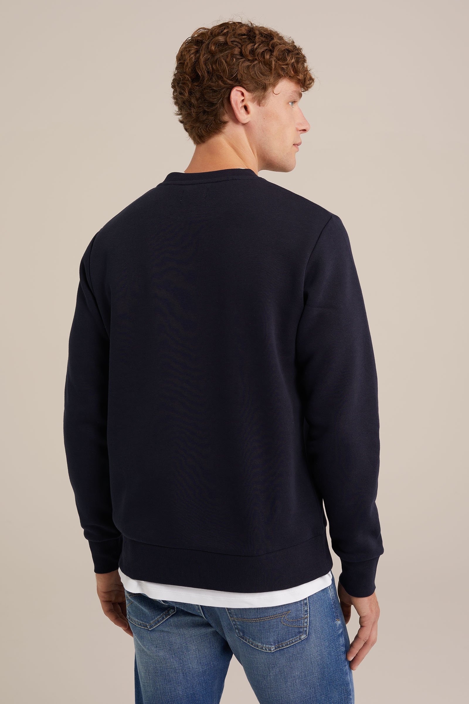 sweater WE Fashion Marineblauw