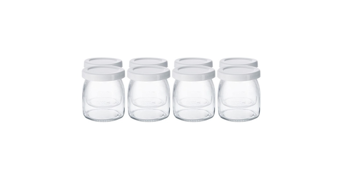 StebaJM 3 yoghurtmaker  (Roestvrij staal/wit)