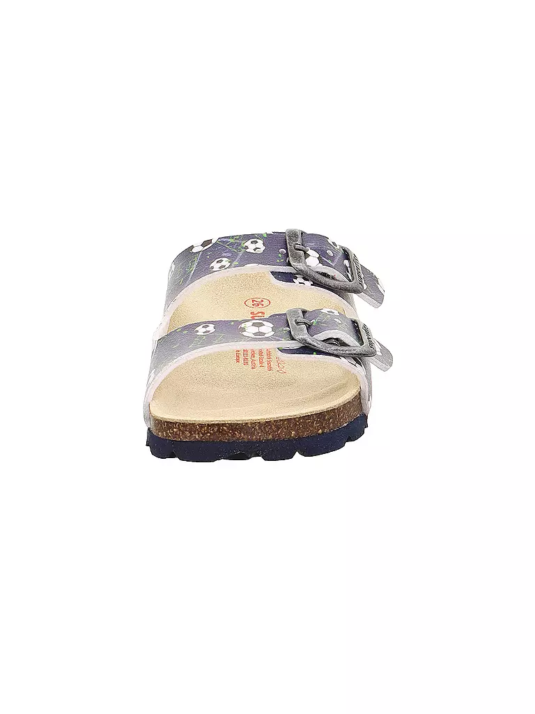 SUPERFIT Jungen Hausschuhe - Pantoffel  blau