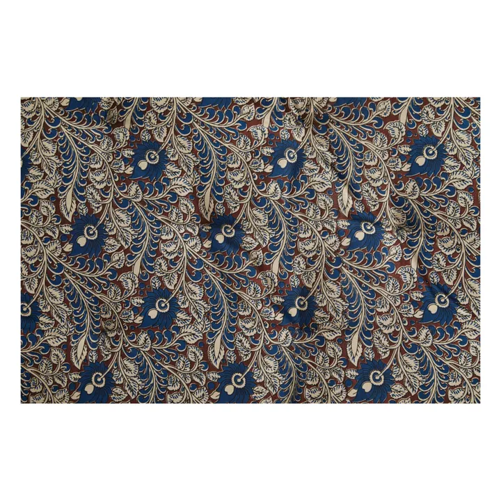 Madam Stoltz Matelas de sol imprimé | Bleu roi
