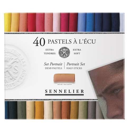 SENNELIER PASTELS À L'ÉCU, Künstler-Pastellkreiden Set  