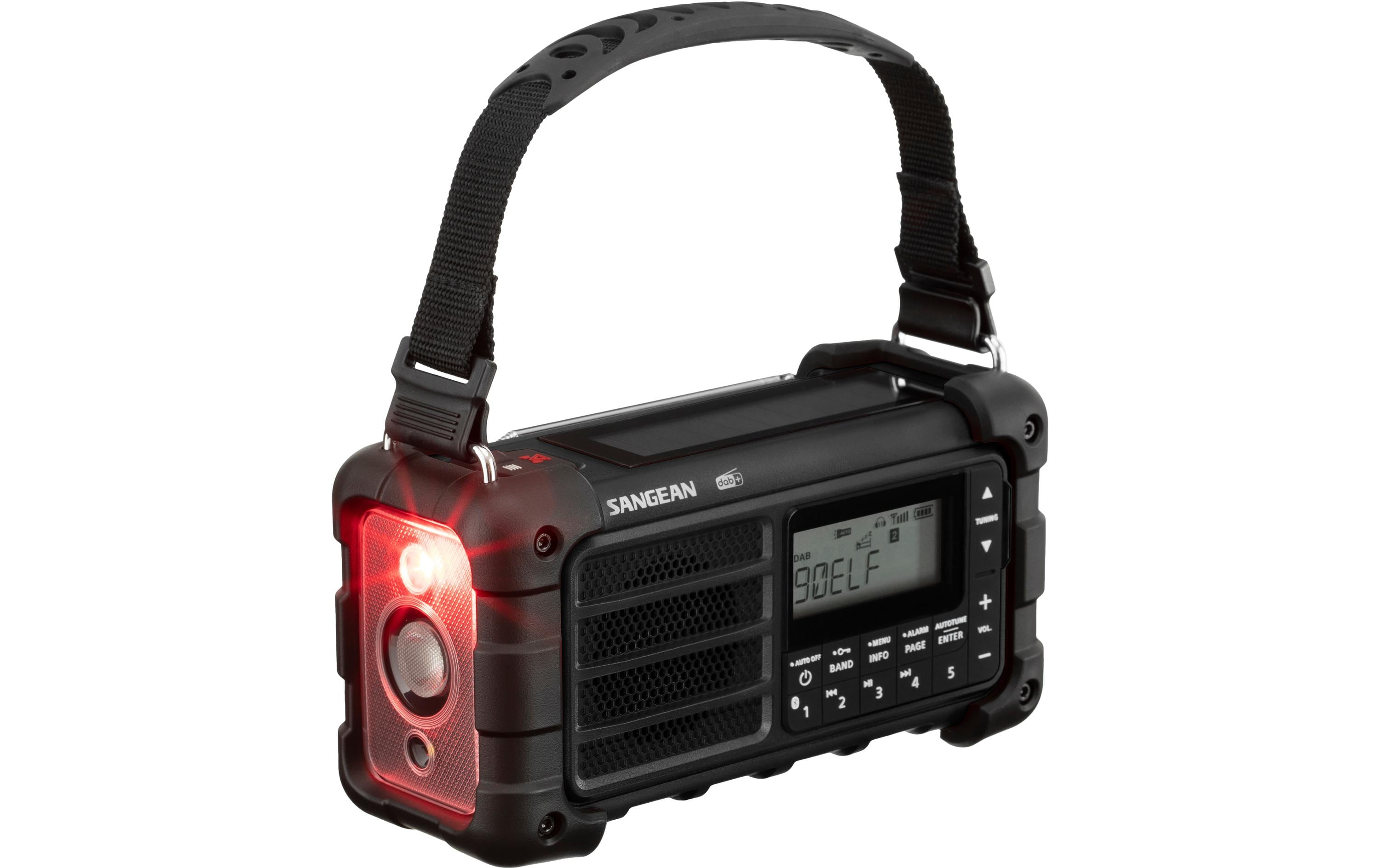 DAB+ Radio MMR-99DAB+ Schwarz<br>Mehrfachbetriebenes digitales Notfallradio