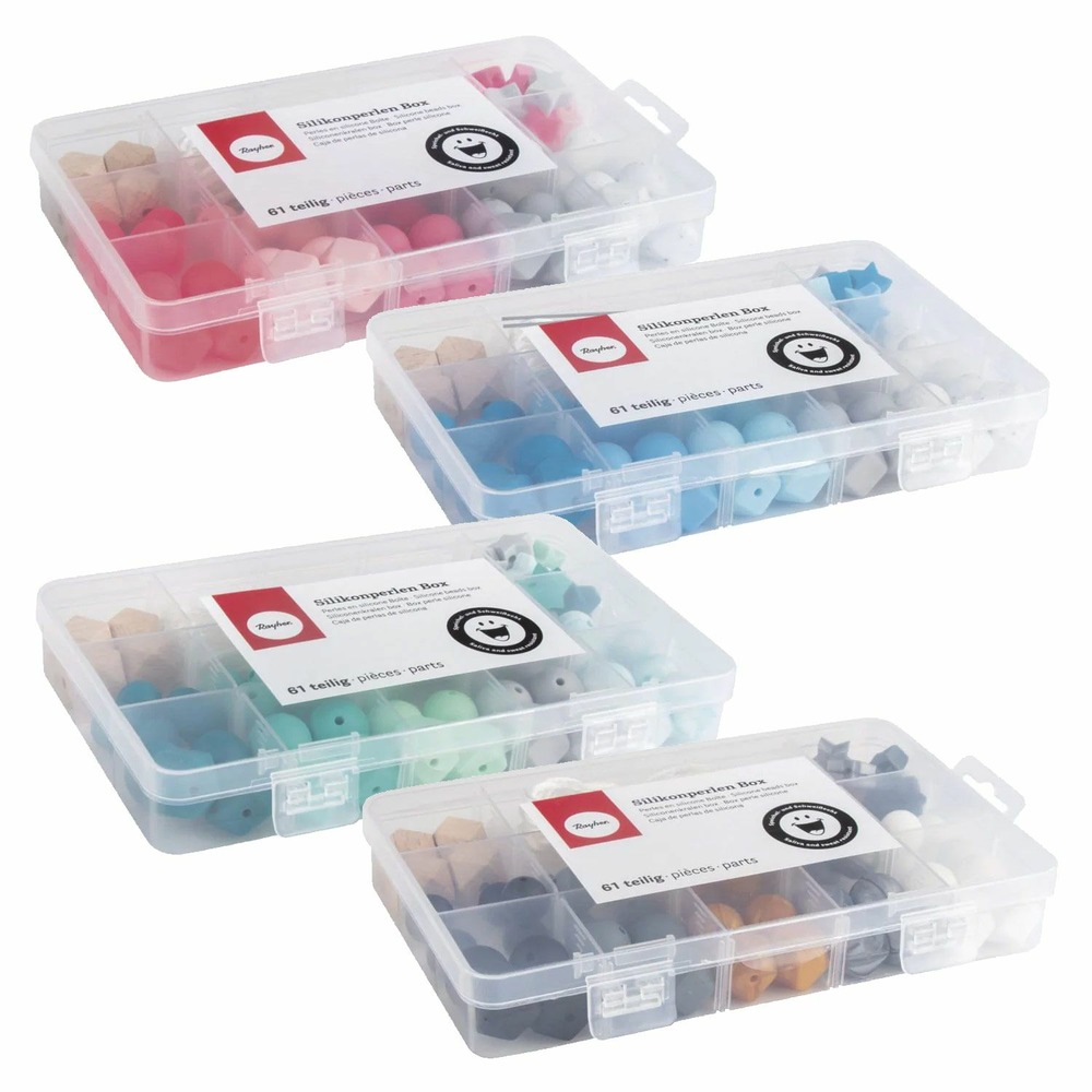 Coffret 220 perles en silicone