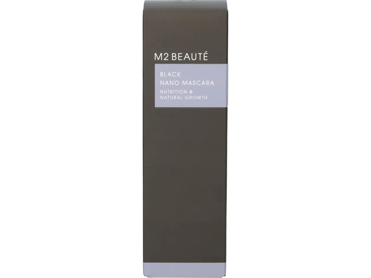 M2 Beauté Black Nano Mascara Nutrition & Natural Growth 6 ml