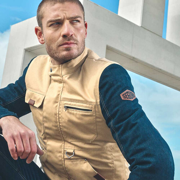 Segura - Blouson Osborn Beige / Bleu