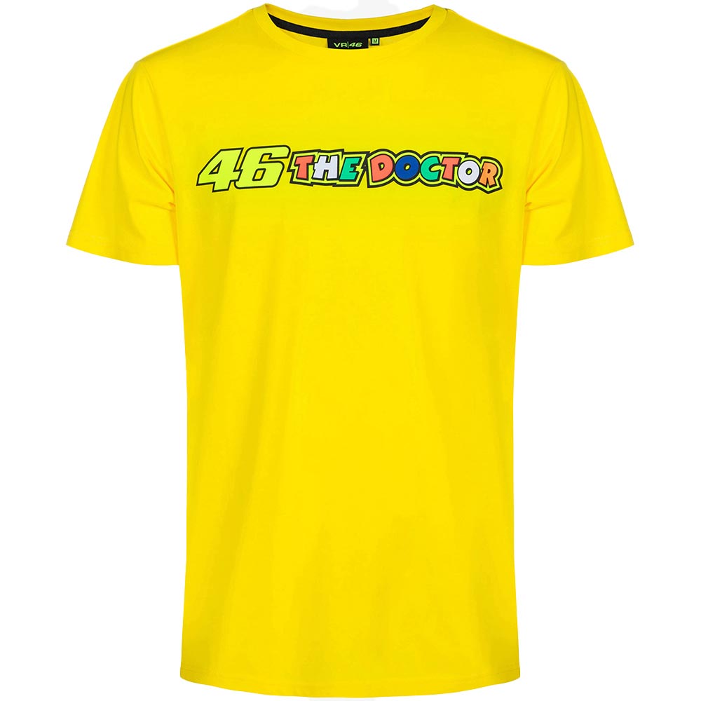 VR46 - T-shirt The Doc Jaune