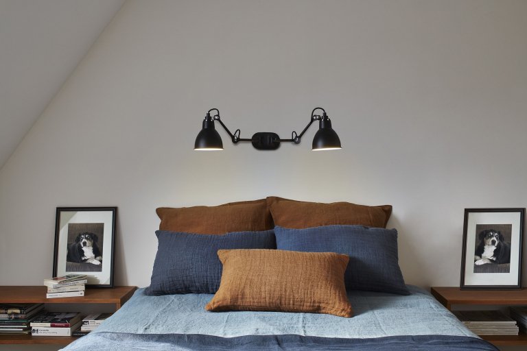 DCW éditions Les Doubles de Gras N204 wandlamp zwart