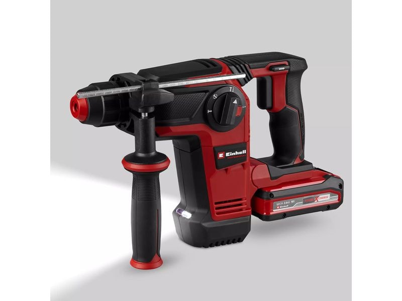 Einhell Schnurloser Bohrhammer TP-HD 18/28 Li BL 4 (1x3.0Ah Universell einsetzbare Akku-Schlagbohrmaschine