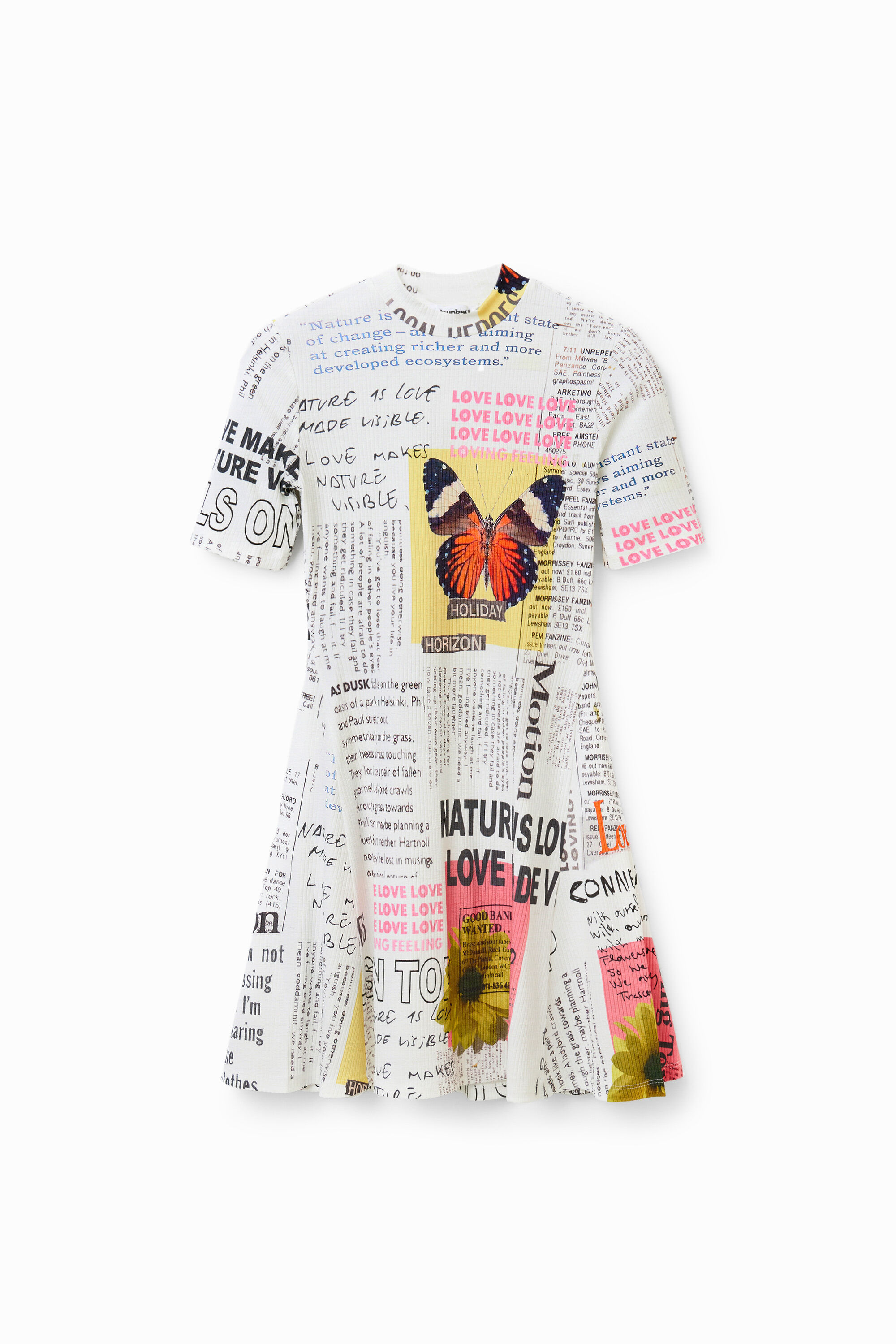 vestido curto de patinadora de uso periódico