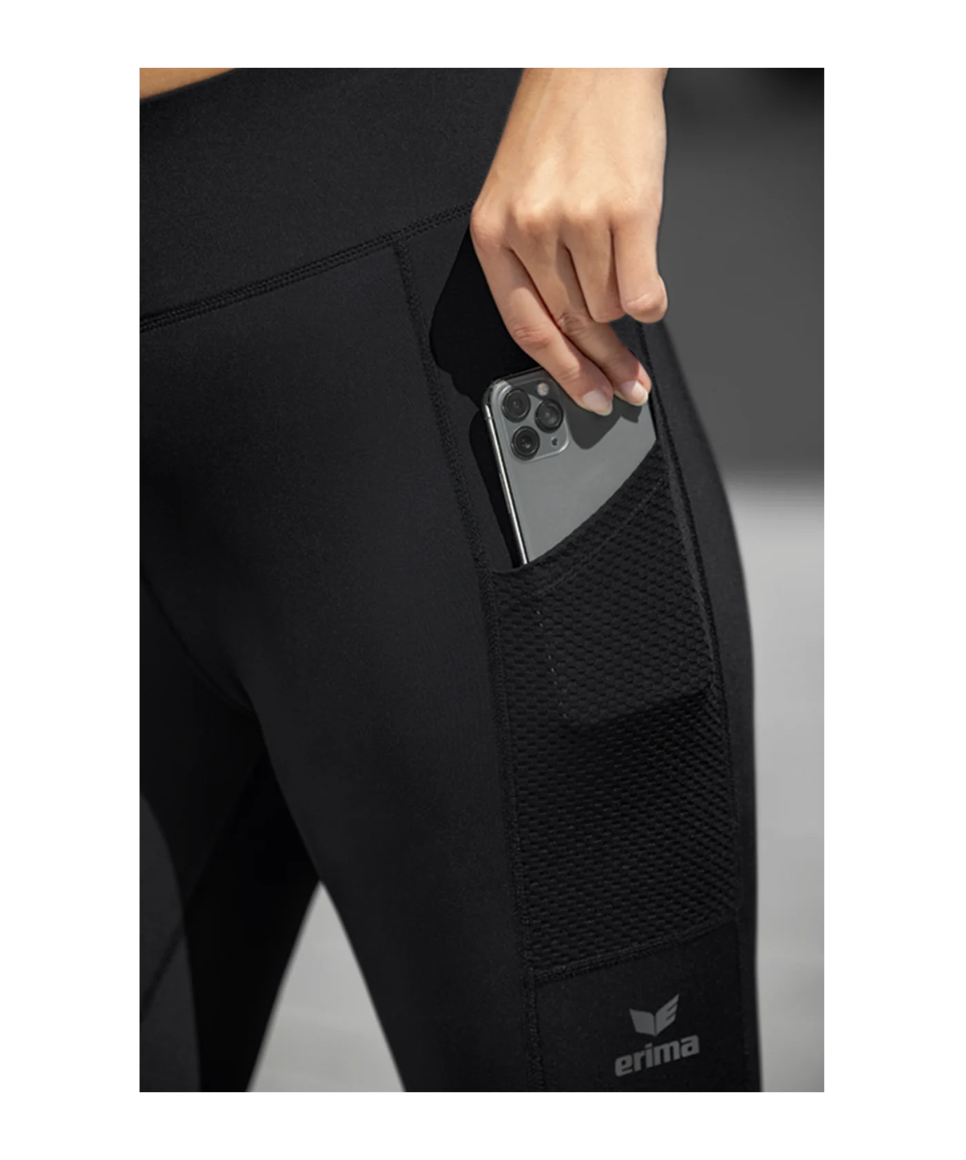 Erima Leggings Training Damen Schwarz