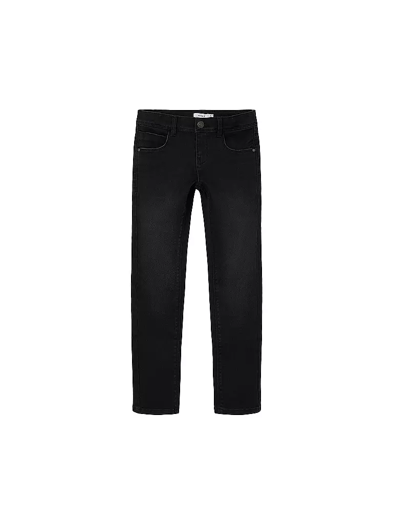 NAME IT Mädchen Jeans Straight Fit SALLI schwarz