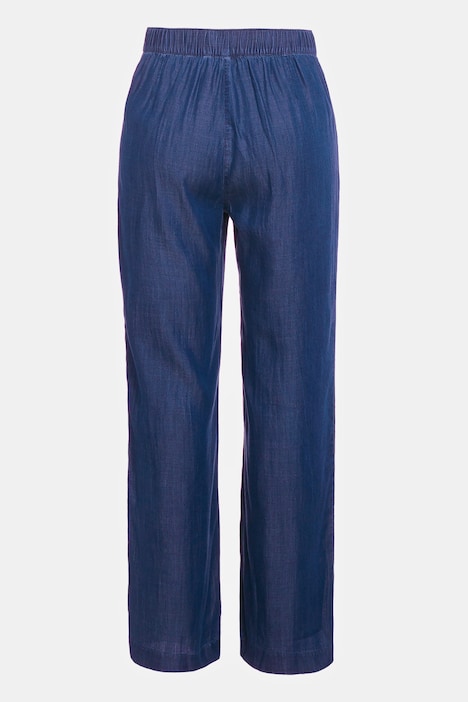 Lyocell-Hose, Jeansoptik, gerades Bein, Komfortbund