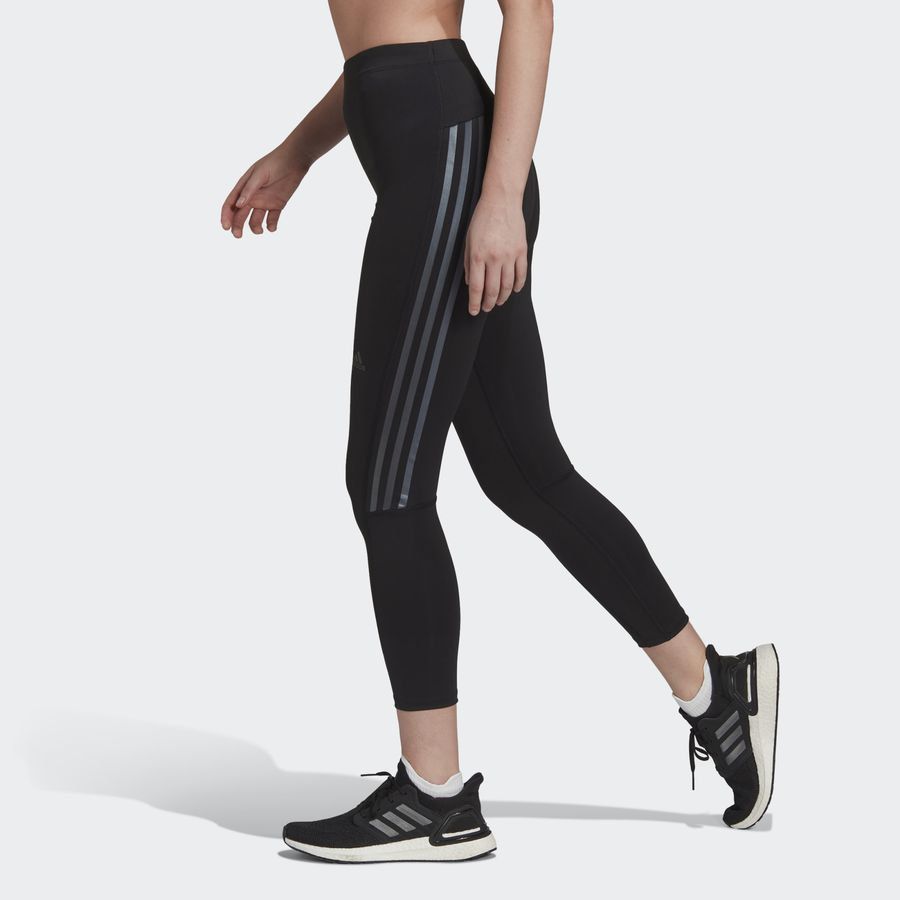 adidas Collant Run Icons 3-Stripes - Noir Femme