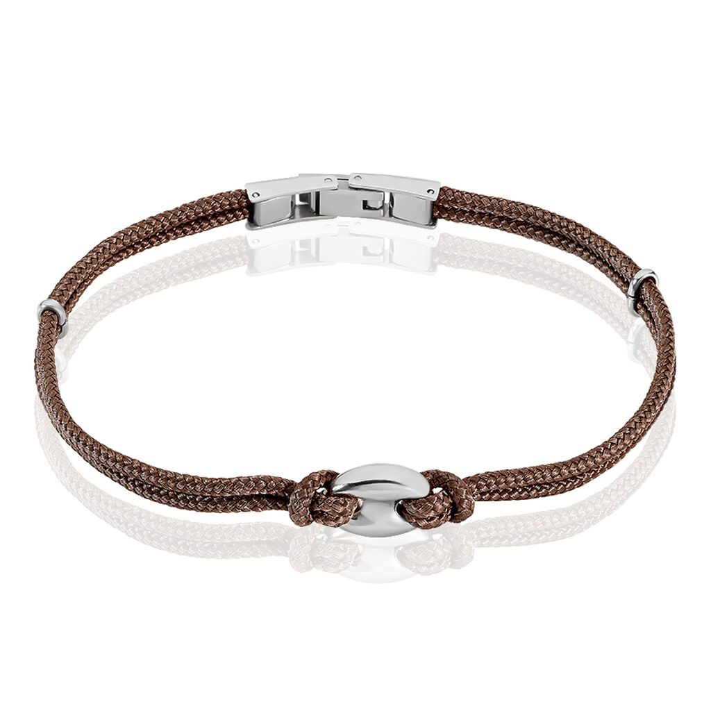 Bracelet Fabrice Acier Blanc