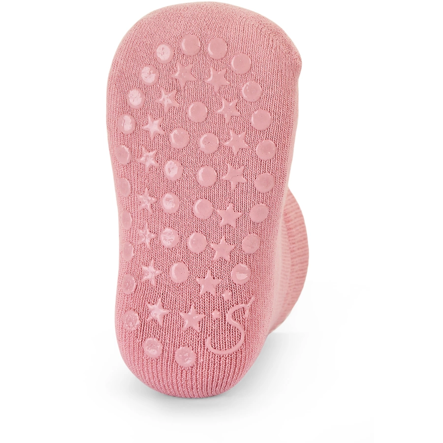 Sterntaler ABS-Söckchen Doppelpack Uni kurz rosa